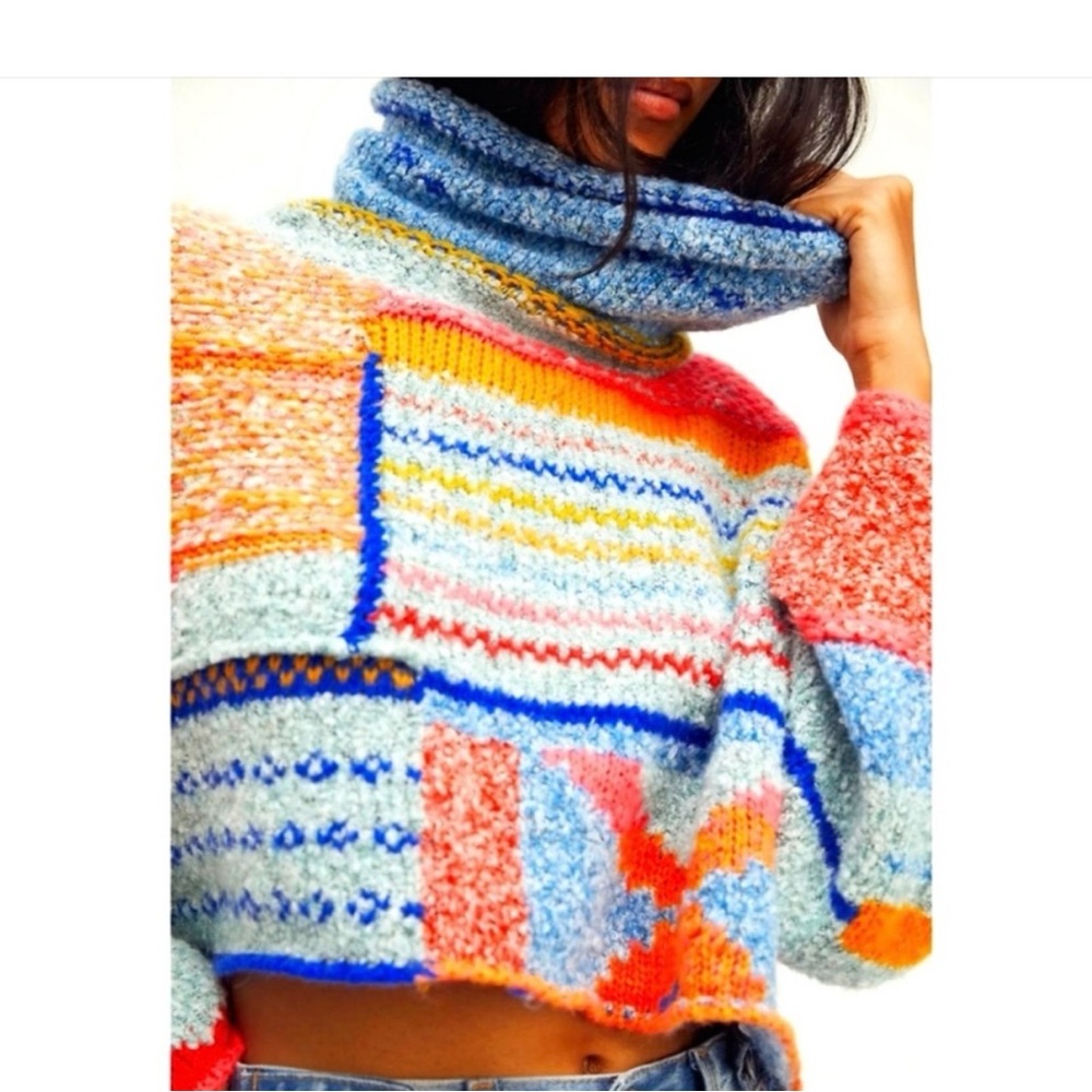 sincerely jules multicolor sweater